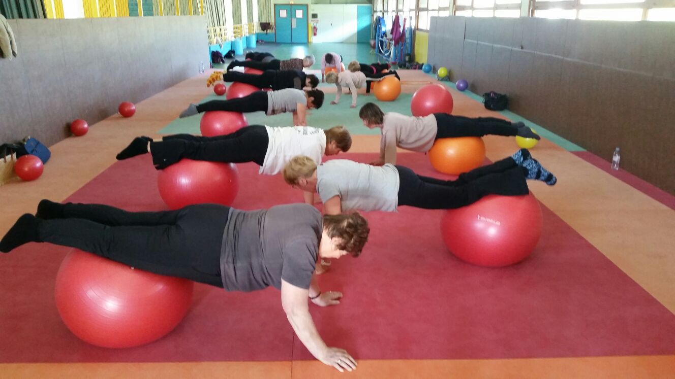 Cours au gymnase