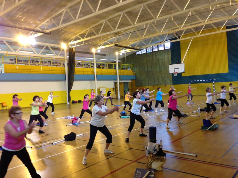 Cours au gymnase